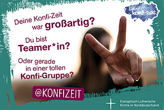 Flyer der Konfi-Zeit-Clip-Challenge