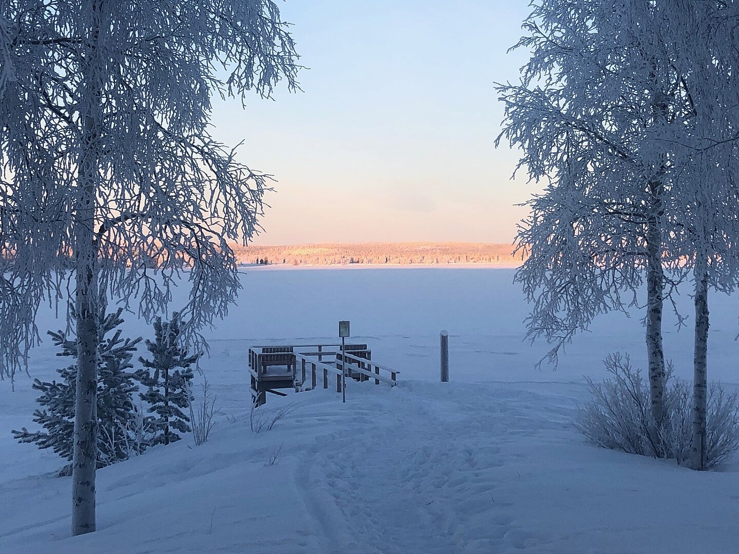Landschaftsbild Lappland